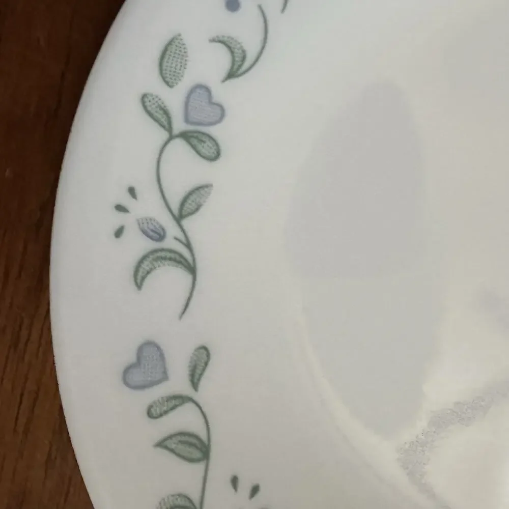 Vintage 3 CORELLE By Corning COUNTRY COTTAGE 6 1/2" Bread PLATES - Picture 3 of 5